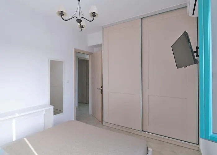 아파트 Two Bedroom Cycladic House With Sea View Protorgia